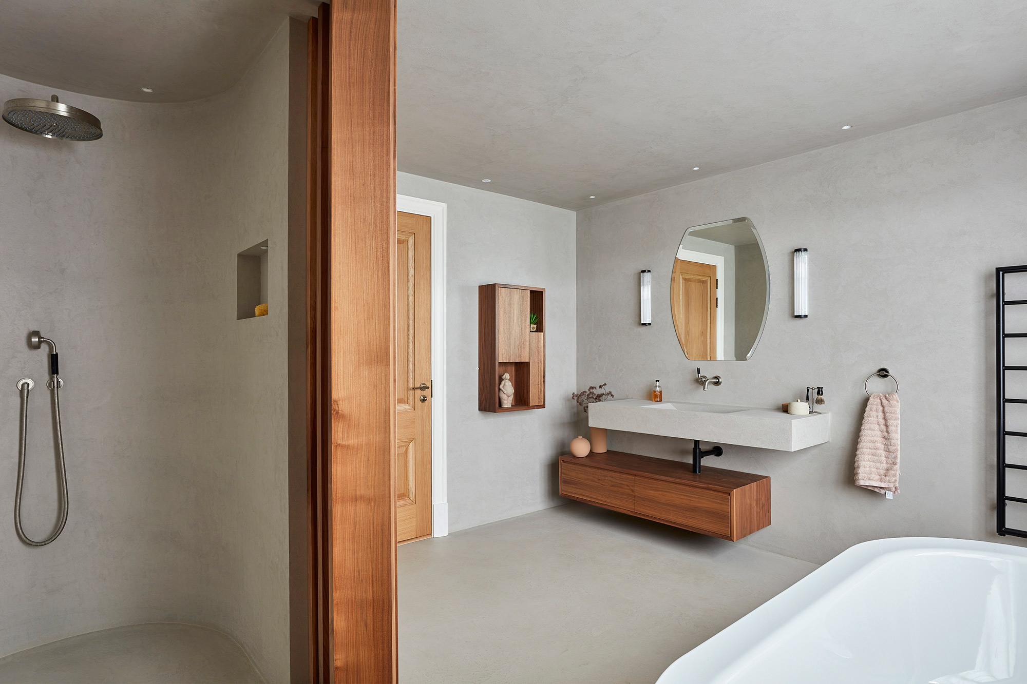 Bathroom - New build by KM Grant Surrey