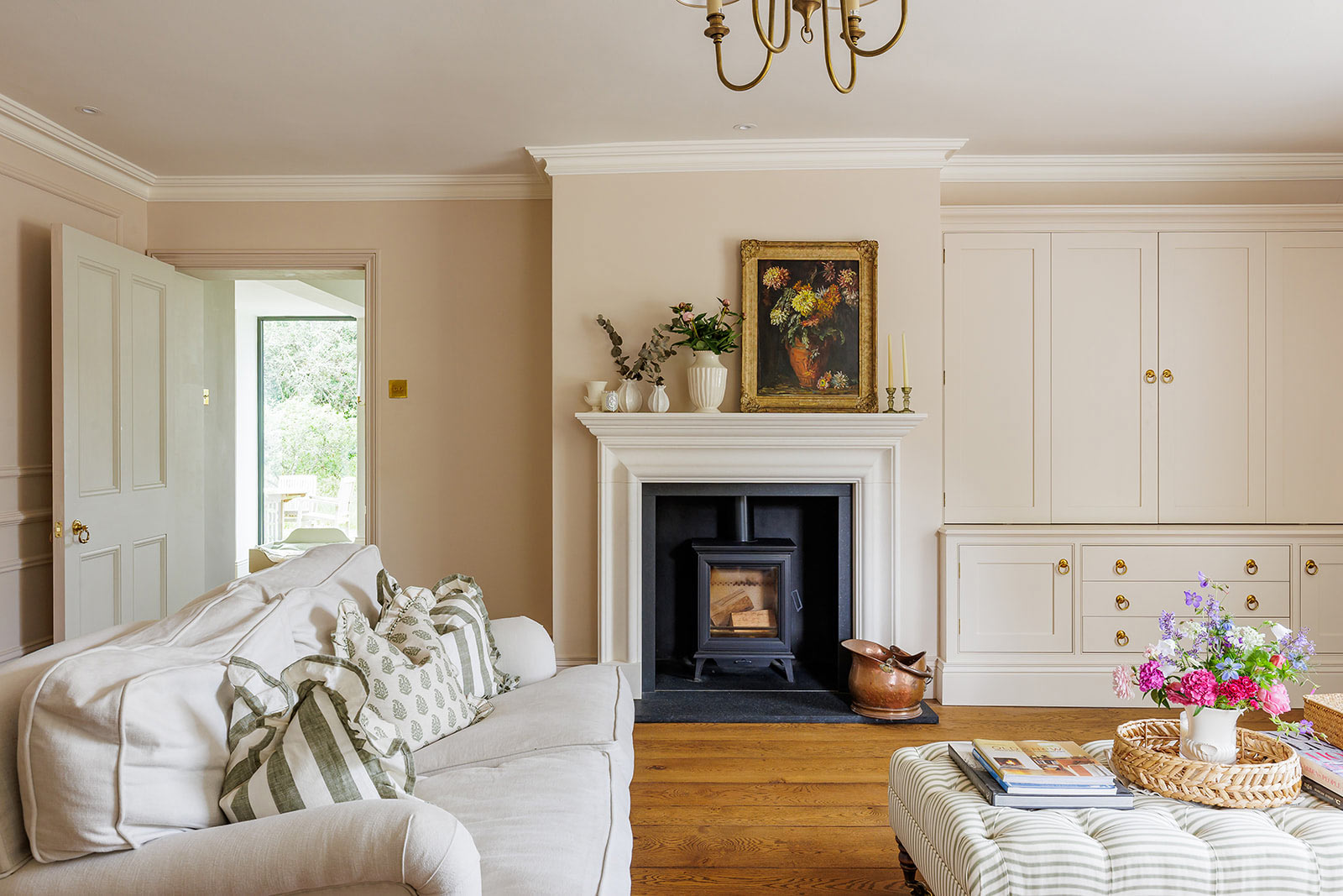 Sitting room Grade II Georgian Country House 2025 - KM Grant