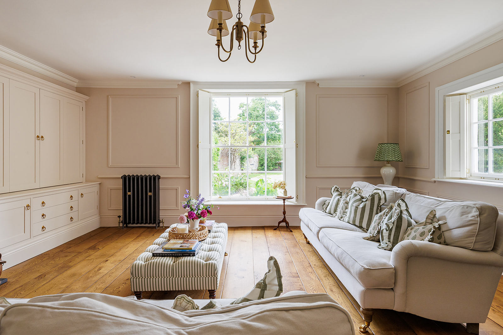 Sitting room Grade II Georgian Country House 2025 - KM Grant