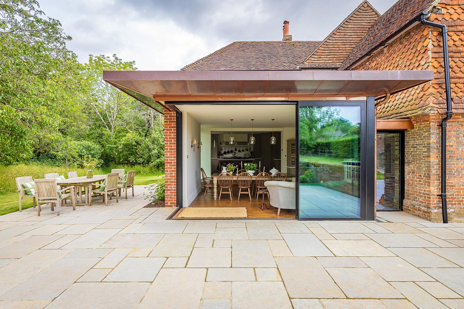 Exterior to Grade II Georgian Country House 2025 - KM Grant