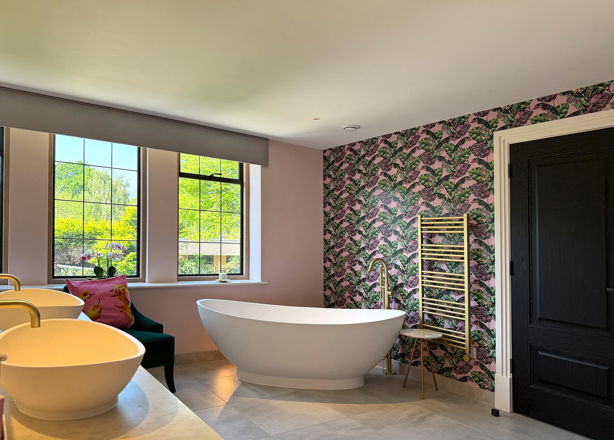 The Corner House bathroom - KM Grant